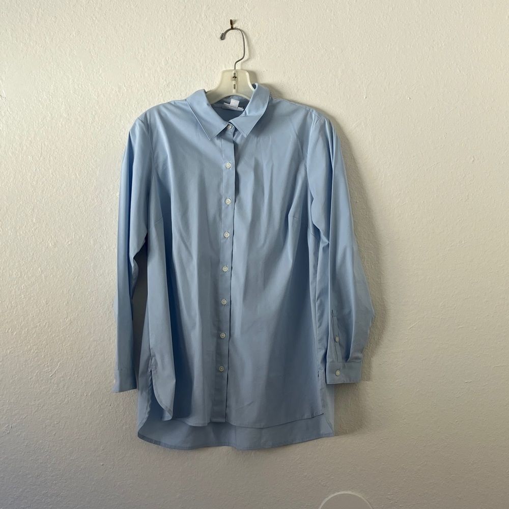 Blue J. Jill Button Down Shirt